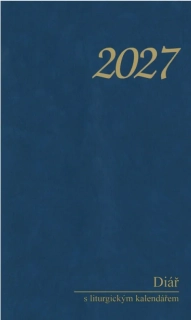 Kapesní diář 2027 (modrý)
